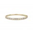 18k Diamond Channel-Set Bangle Bracelet