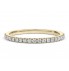 18k Half Pave Diamond Set