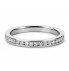 18K Classic Half Channel Diamond Band