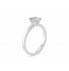 18k four - prong Solitaire Diamond Ring