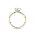 18k Six-Prong  Solitaire Diamond Ring